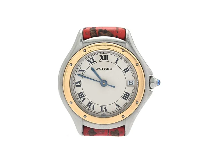 Cartier Cougar 26mm Yellow gold and Stainless steel