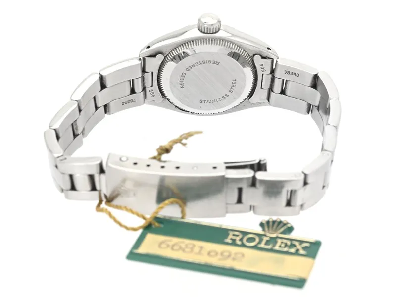 Rolex Oyster Perpetual 26 6718 25mm Stainless steel Blue 2