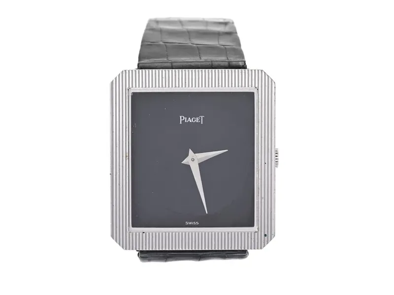 Piaget Protocole 25mm White gold Onyx