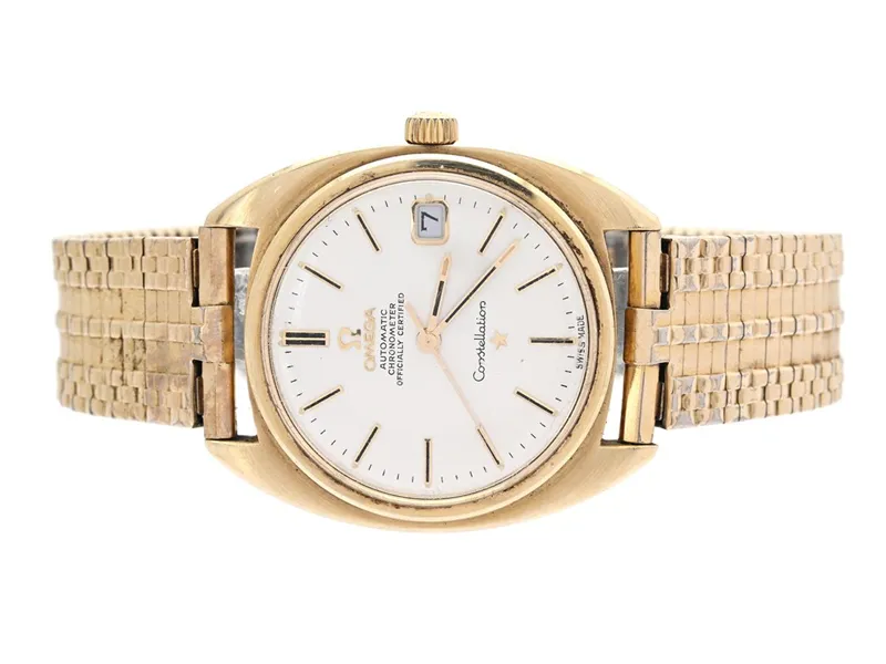 Omega Constellation CD 168.017 35mm Yellow gold and Stainless steel