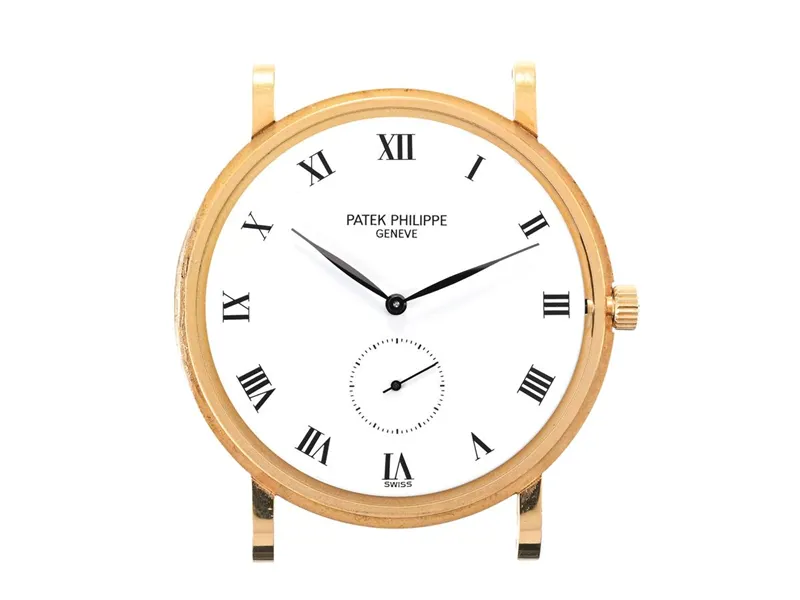 Patek Philippe Calatrava 3919J-001 33mm Yellow gold Porcelain 8