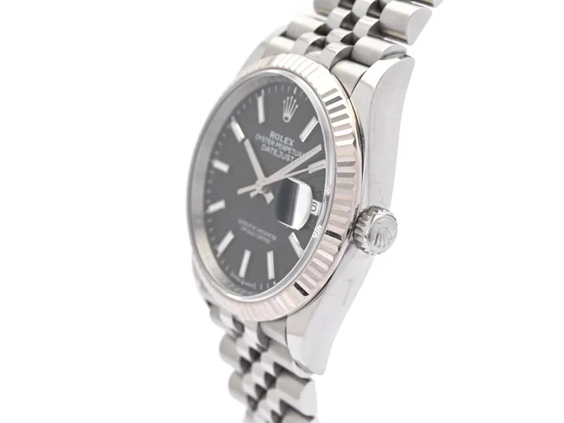 Rolex Datejust 36 126234-0015 36mm White gold and Oystersteel Black 2