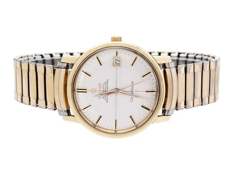 Omega Constellation CD 168010 35mm Yellow gold and Stainless steel