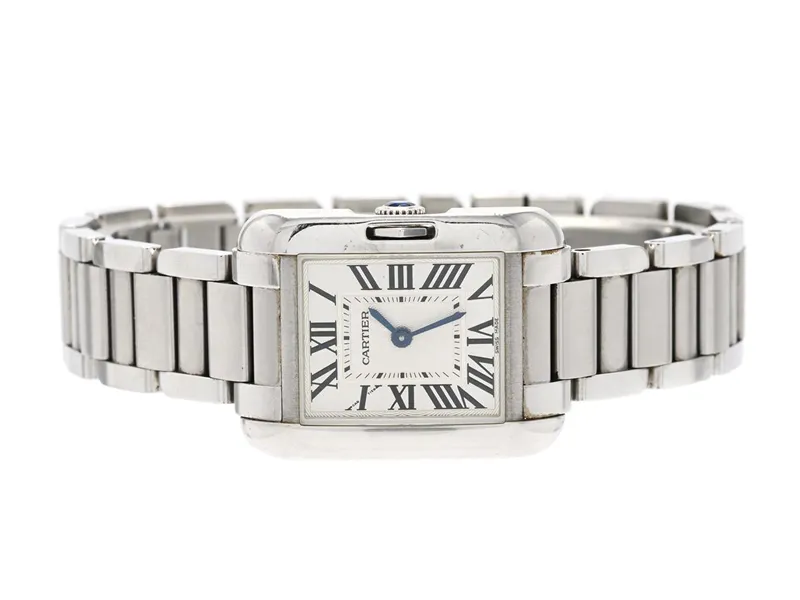 Cartier Tank Anglaise W5310022 22.5mm Stainless steel