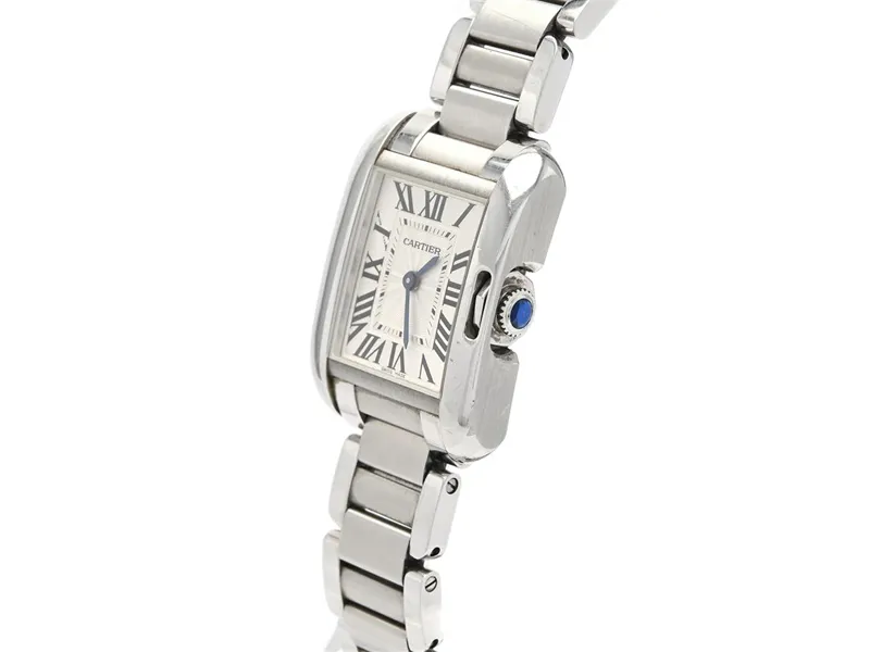 Cartier Tank Anglaise W5310022 22.5mm Stainless steel 2