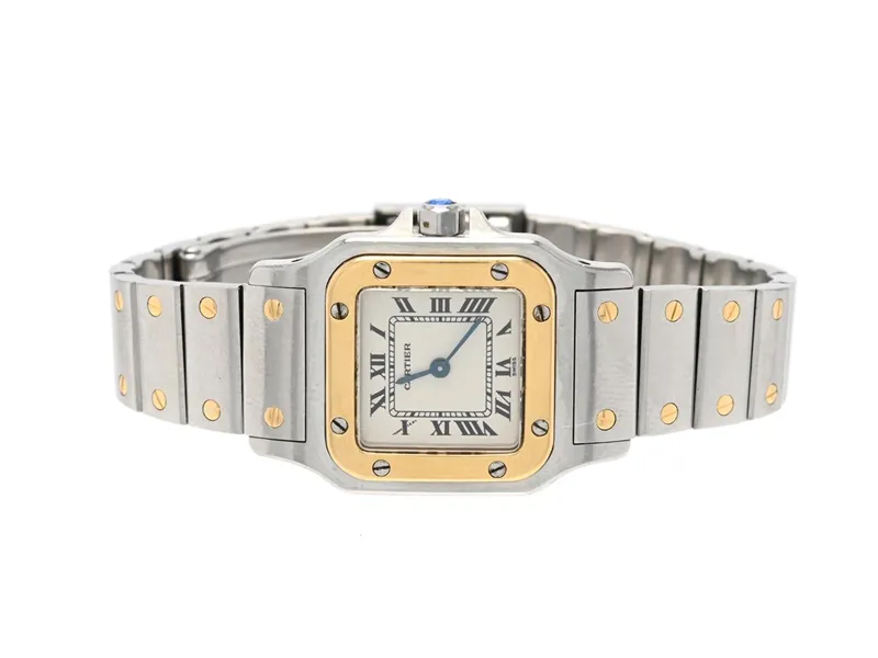 Cartier Santos W20012C4 24mm Yellow gold and Stainless steel