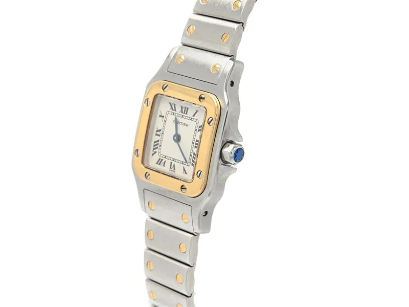 Cartier Santos W20012C4 24mm Yellow gold and Stainless steel 1