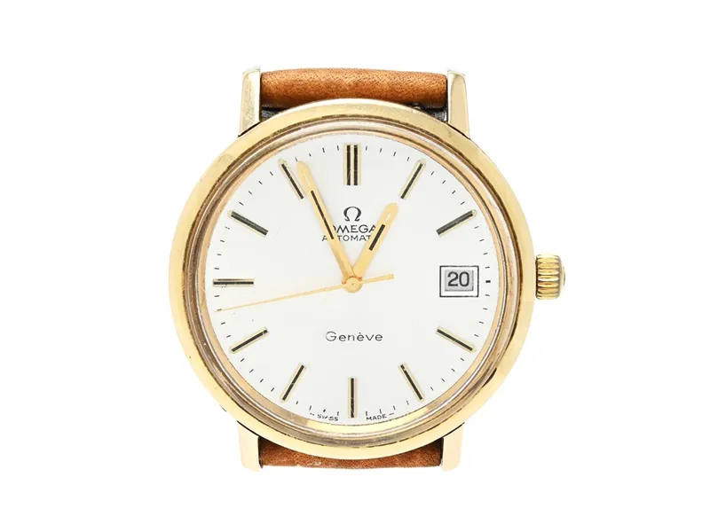 Omega Genève CD 166.9020 35mm Yellow gold and Stainless steel