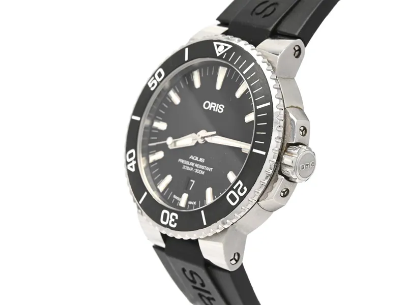 Oris Aquis 01 733 7730 4154-07 4 24 64EB 43.5mm Ceramic and Stainless steel Black 1