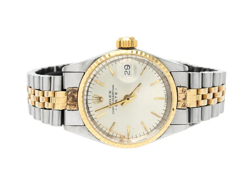 Rolex Oyster Perpetual Date 6517 24mm Yellow gold and Stainless steel