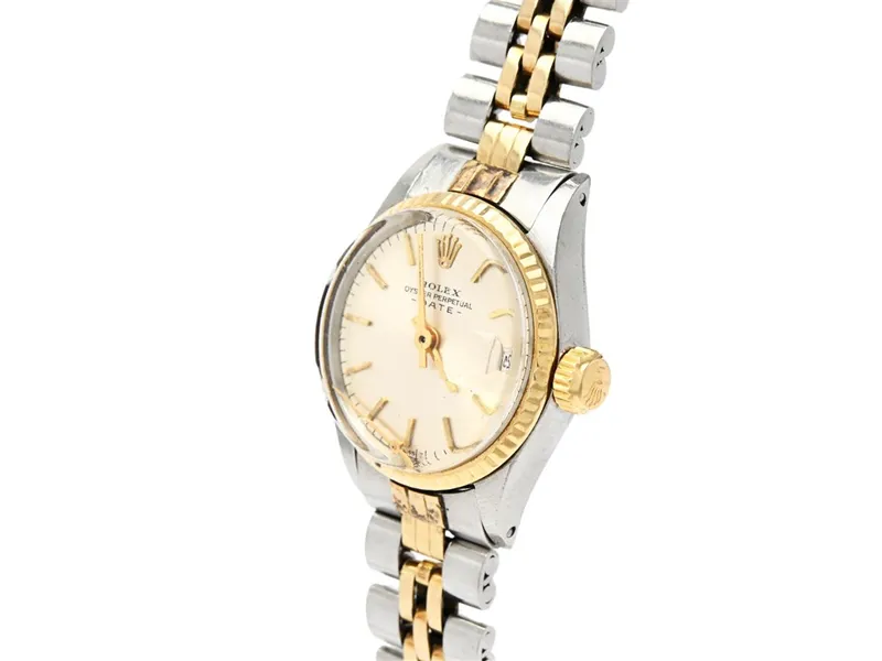 Rolex Oyster Perpetual Date 6517 24mm Yellow gold and Stainless steel 1