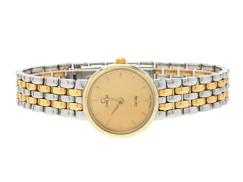 Omega De Ville BD 795.1111 22mm Yellow gold and Stainless steel