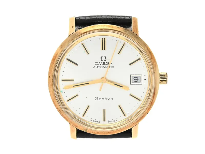 Omega Genève CD 166.9020 35mm Yellow gold and Stainless steel