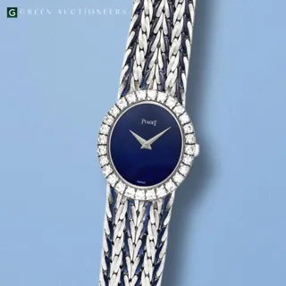 Piaget 9814 E43 White gold and Diamond Blue