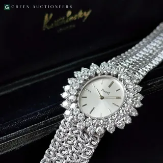 Piaget 9350 N19 White gold and Diamond Silver