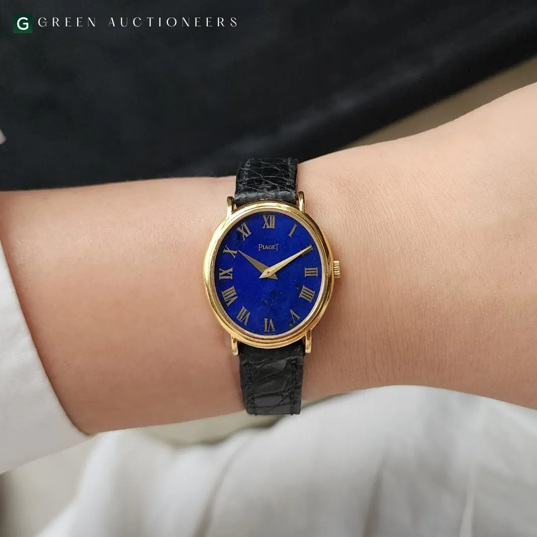 Piaget 9822 Yellow gold Lapis lazuli 1