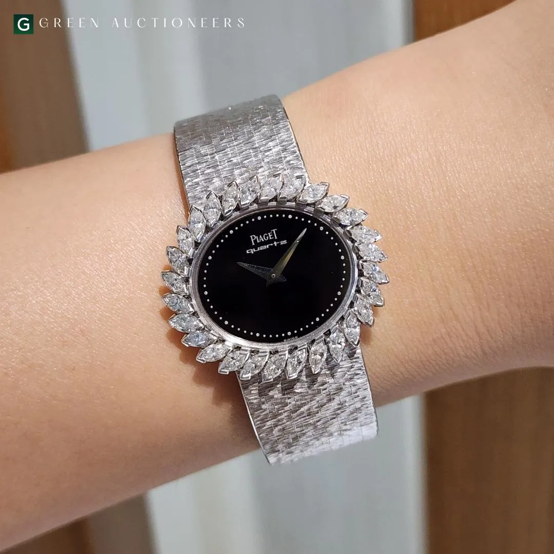 Piaget 7329A6 30mm White gold and Diamond Onyx 2