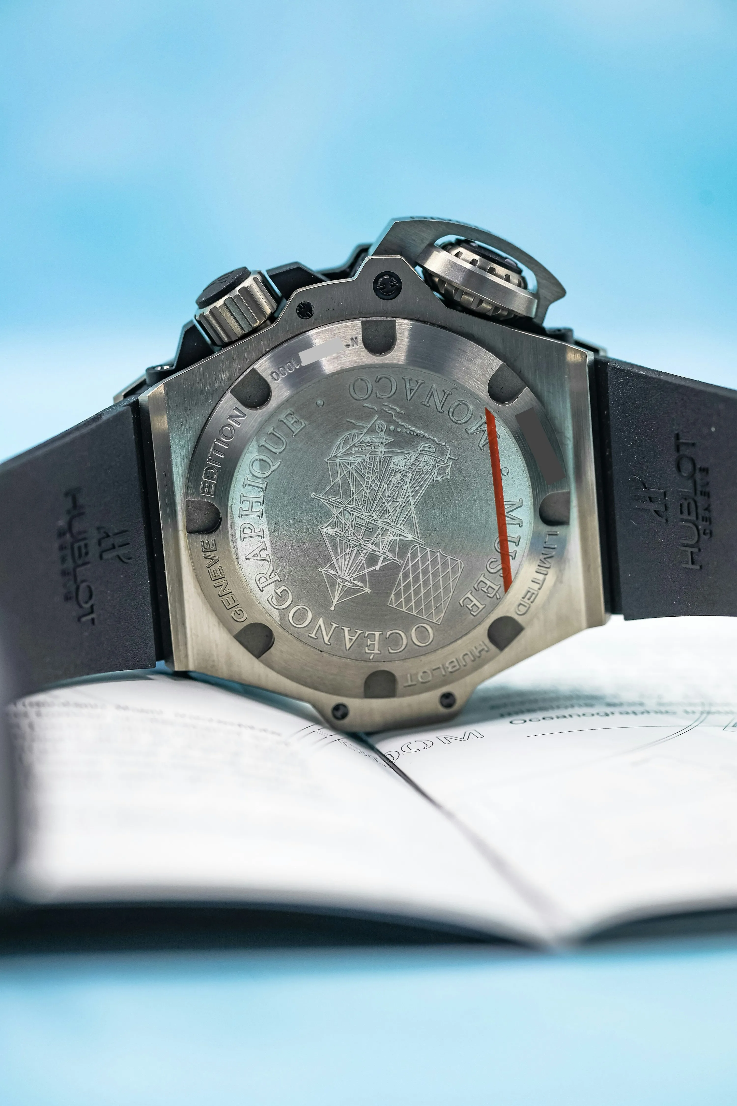 Hublot King Power Oceanographic 731.NX.1190.RX 48mm Titanium Black 14