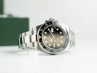 Rolex GMT-Master II 126710GRNR Stainless steel Black