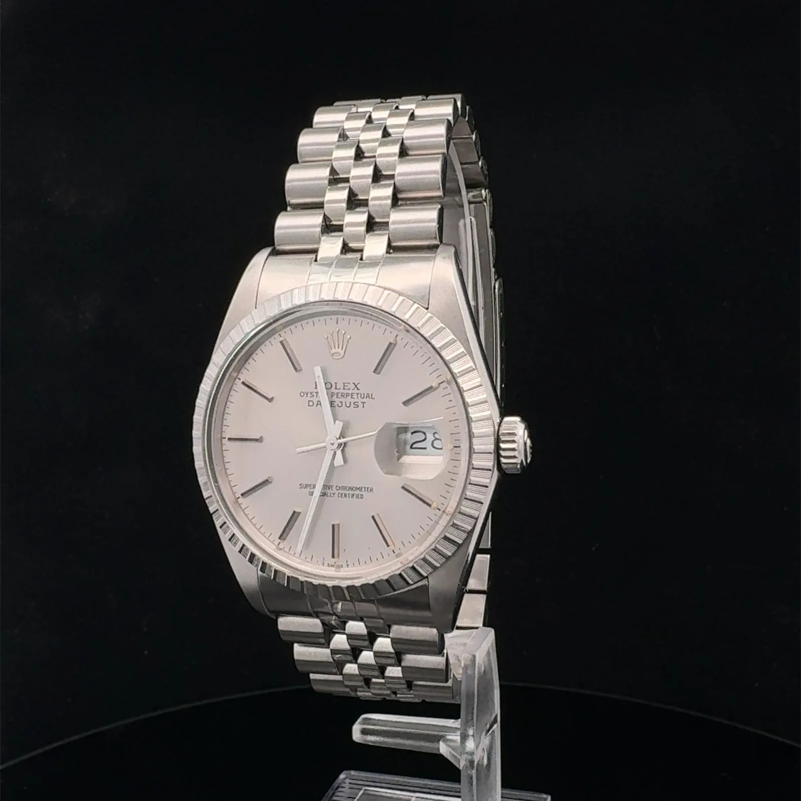 Rolex Datejust 36 16030 36mm Stainless steel Silver 9