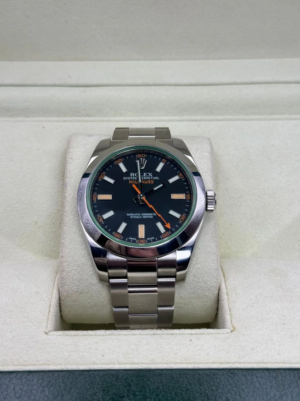 Rolex Milgauss 116400GV 40mm Stainless steel