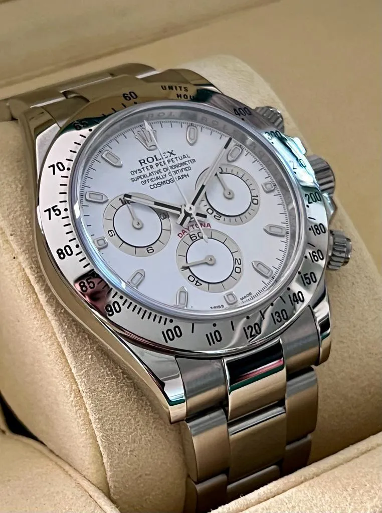 Rolex Daytona 116520 APH 40mm Stainless steel White 3