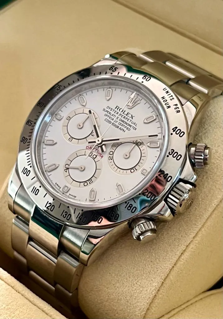 Rolex Daytona 116520 APH 40mm Stainless steel White 5