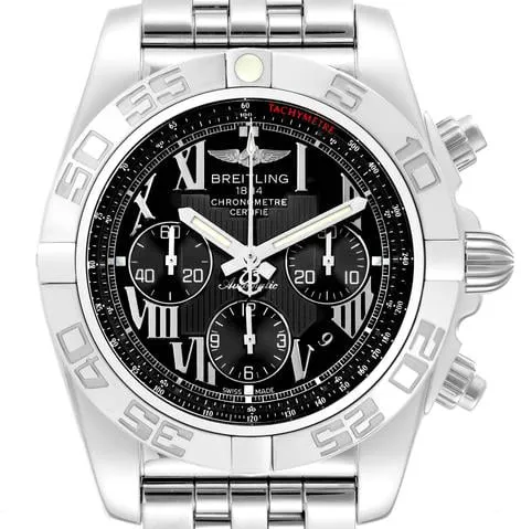 Breitling Chronomat AB0110 43.5mm Stainless steel Black