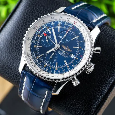 Breitling Navitimer A24322 46mm Stainless steel Blue