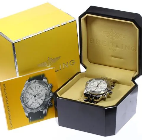 Breitling Chronomat A13356 43mm Stainless steel White 1