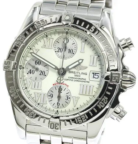 Breitling Cockpit A13357 39mm Stainless steel White