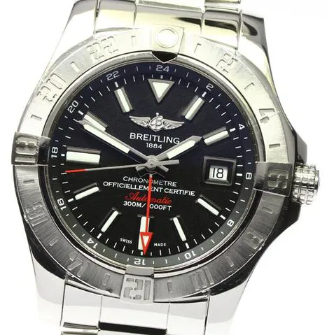 Breitling Avenger A32390 43mm Stainless steel Black