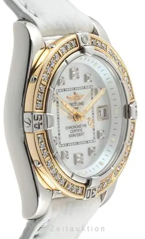 Breitling Cockpit D71356 32mm Yellow gold and Stainless steel Mother-of-pearl 4