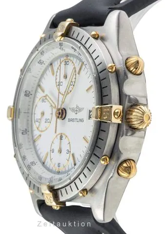 Breitling Chronomat 81950 39mm Yellow gold and stainless steel White 3