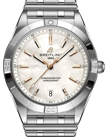 Breitling Chronomat A10380101A4A1 36mm Stainless steel Mother-of-pearl