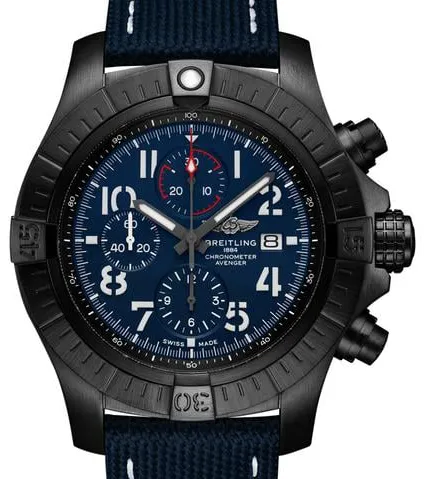 Breitling Avenger V13375101C1X1 48mm Titanium Blue