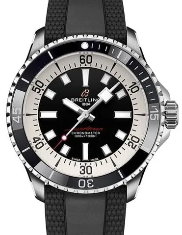 Breitling Superocean A17375211B1S1 42mm Stainless steel Black