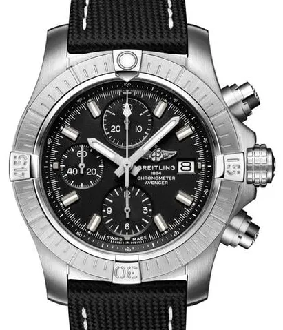 Breitling Avenger A13385101B1X1 43mm Stainless steel Black