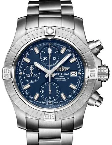 Breitling Avenger A13385101C1A1 43mm Stainless steel Blue