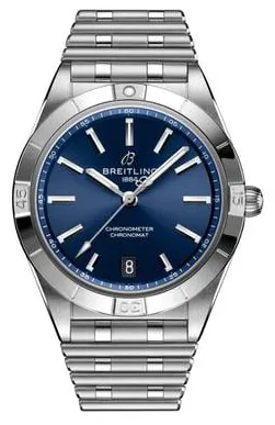 Breitling Chronomat A10380101C1A1 36mm Stainless steel Blue