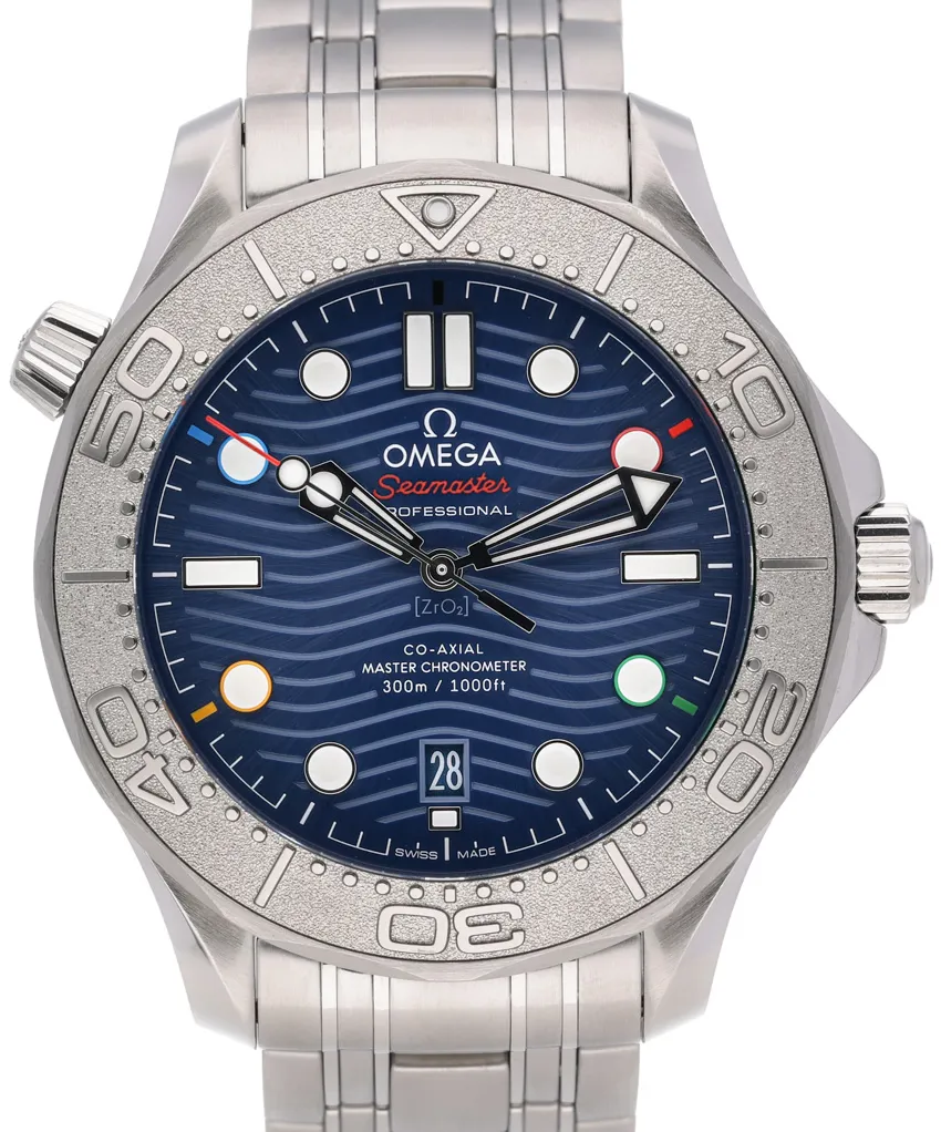 Omega Seamaster Diver 300M 522.30.42.20.03.001 42mm Stainless steel Blue