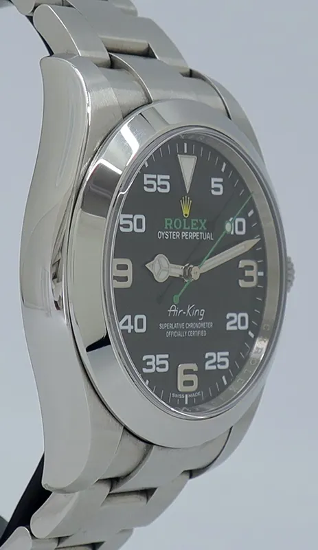 Rolex Air King 116900 40mm Stainless steel Black 2