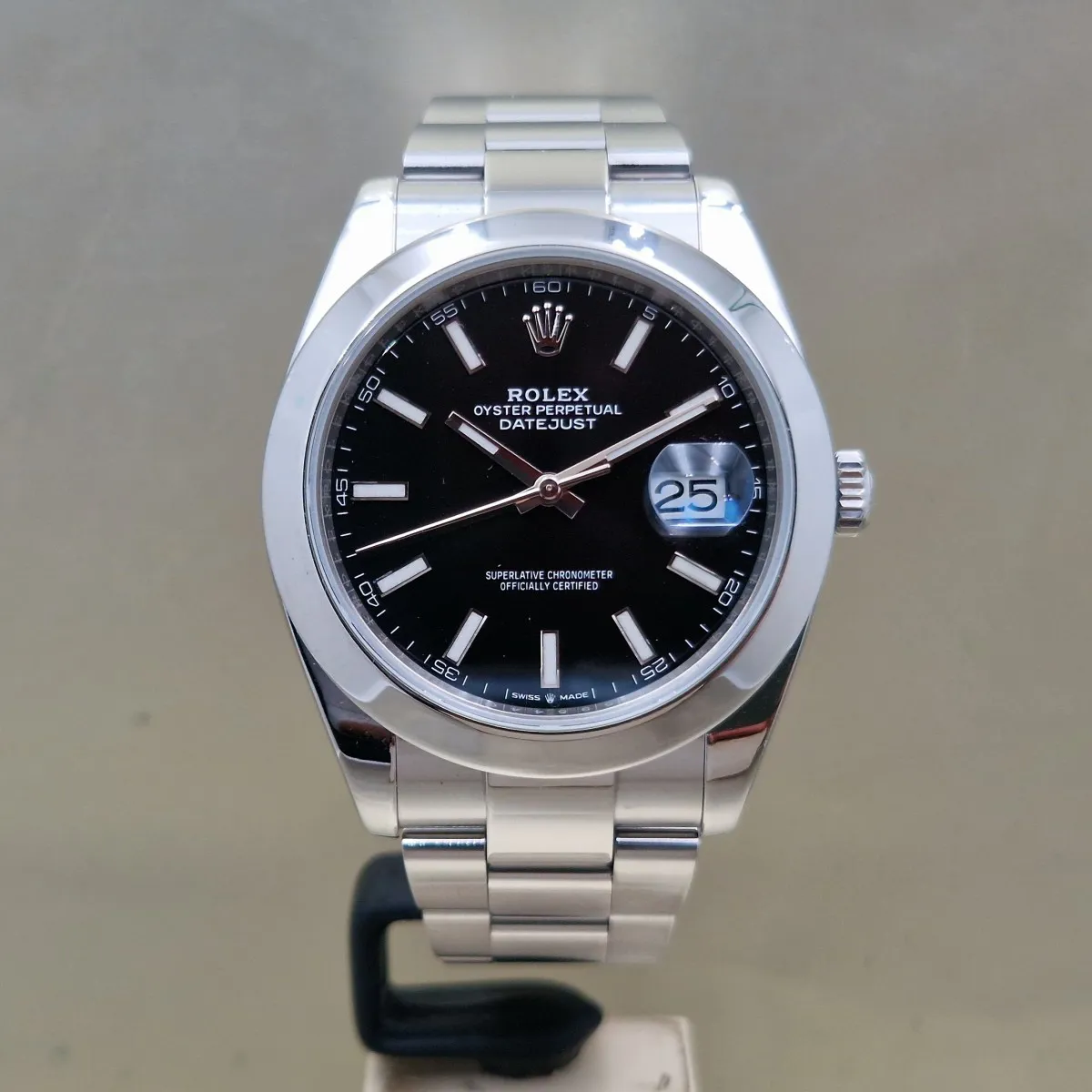 Rolex Datejust 41 126300 41mm ACCIAIO NERO