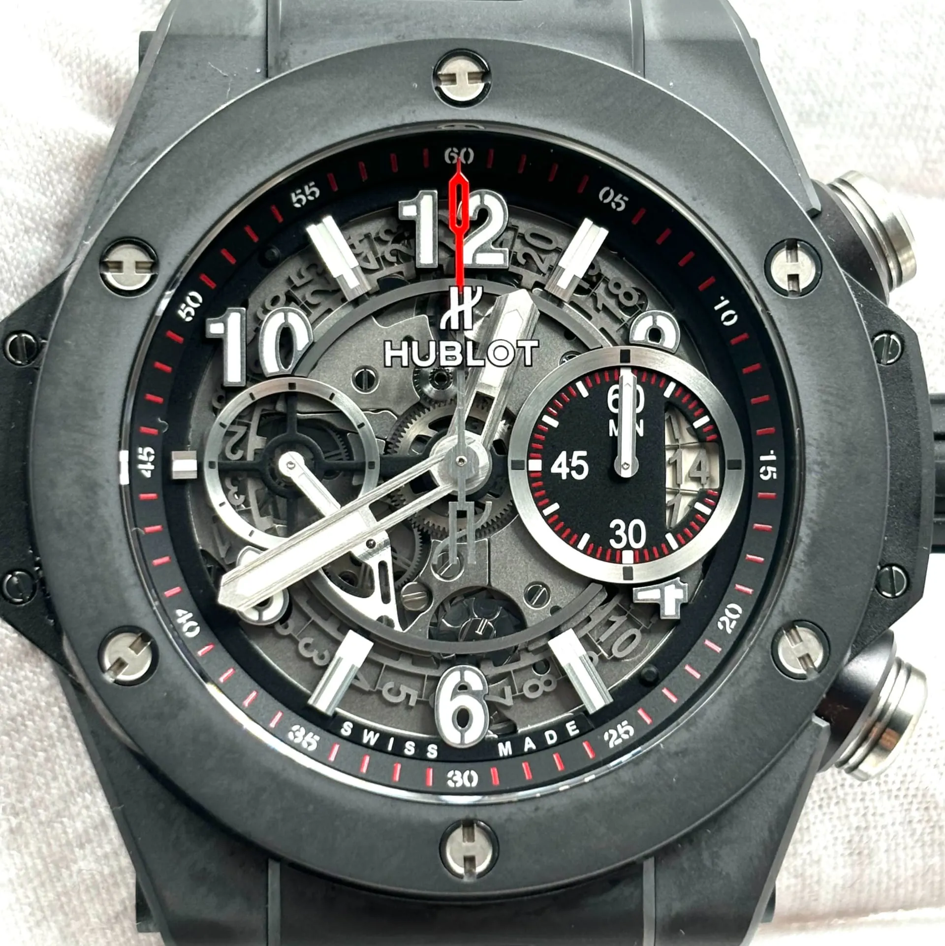 Hublot Big Bang 411.C1.1170.C1 45mm Ceramic Skeletonized