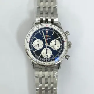 Breitling Navitimer B01 Chronograph AB0139211B1A1 Stainless steel Black