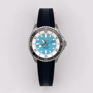 Breitling Superocean A17376211L2S1 Stainless steel Turquoise