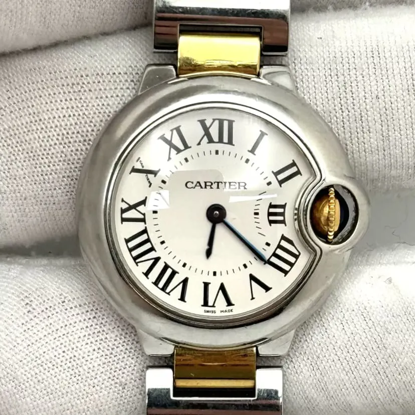 Cartier Ballon Bleu W69007Z3 28mm Stainless steel Silvered