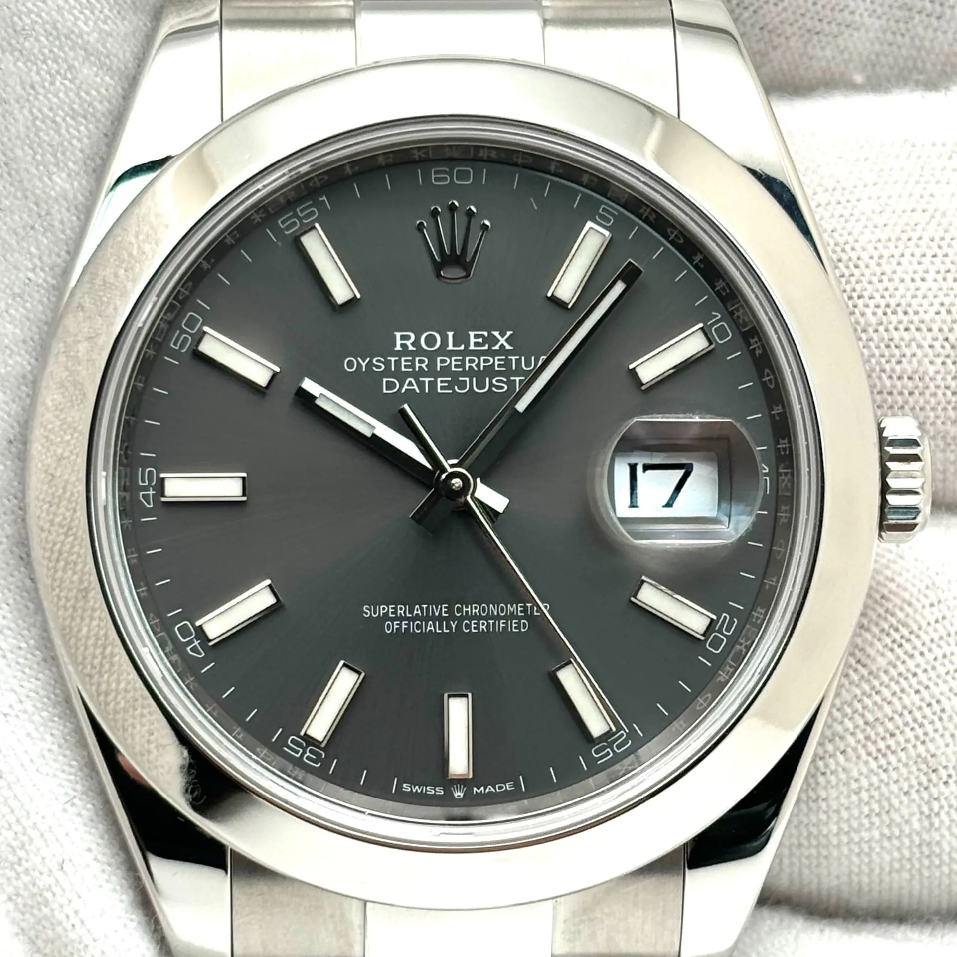 Rolex Datejust 41 126300-0007 41mm Steel Gray