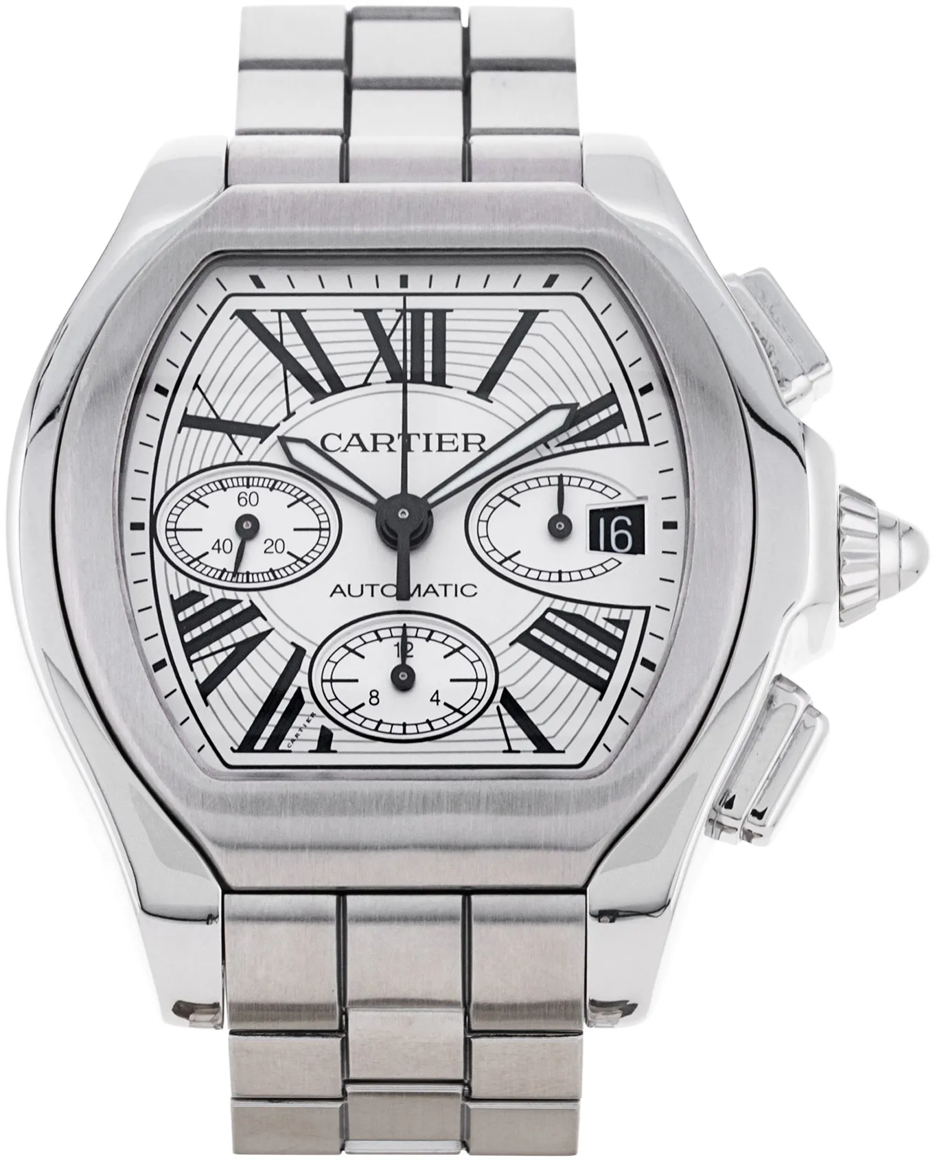 Cartier Roadster W6206019 50mm Stainless steel