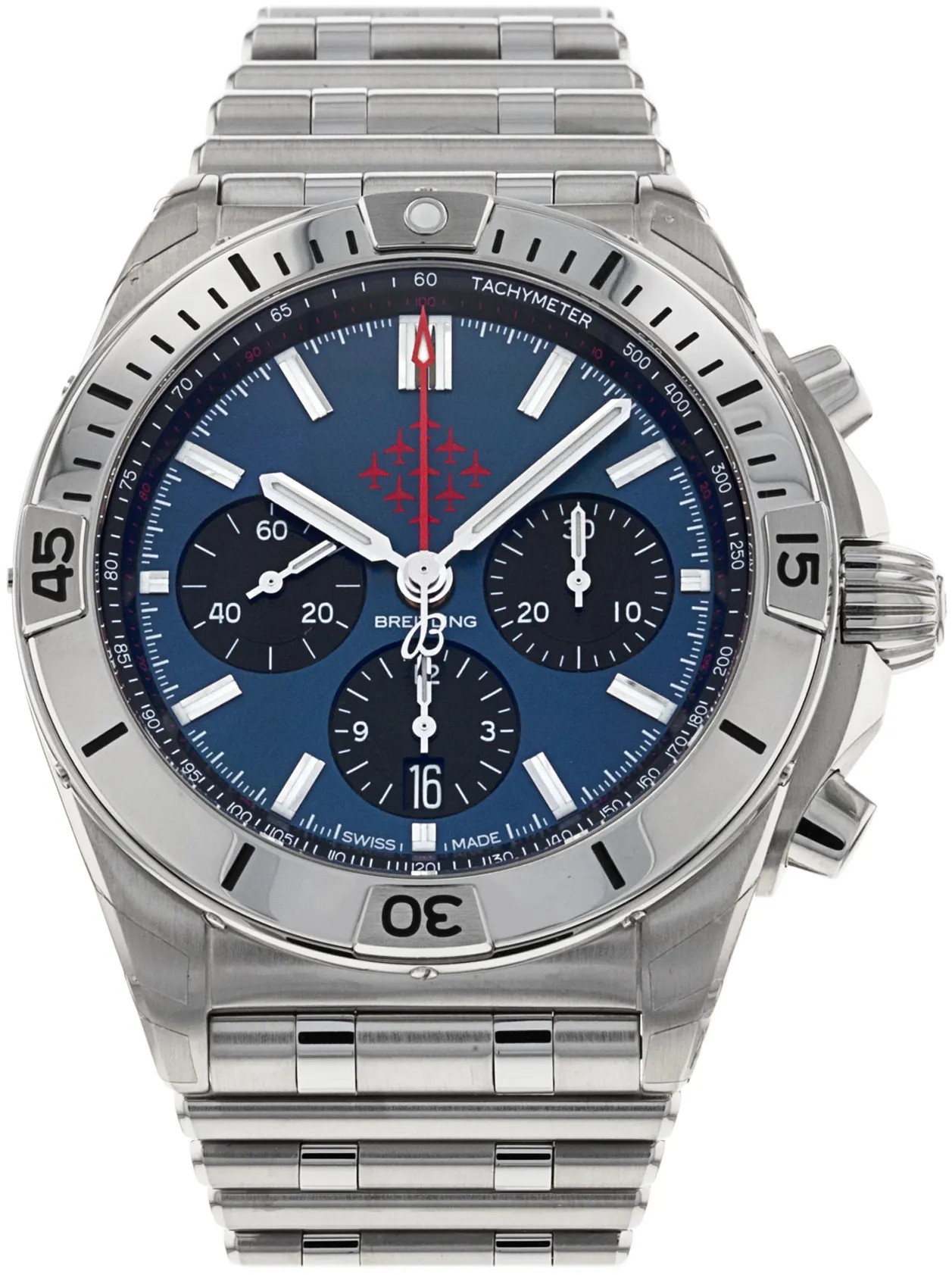 Breitling Chronomat AB0134 42mm Stainless steel Blue